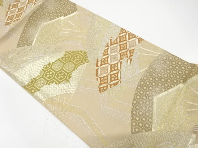 Japanese Kimono / Antique / Fukuro Obi Combined weave